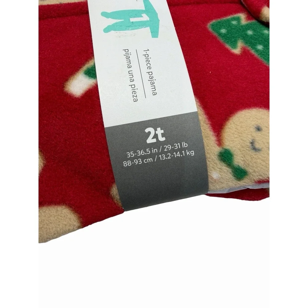 carters child of mine baby boys footed sleeper christmas toddler size 2T